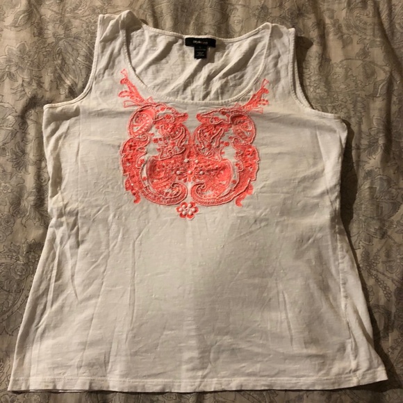 Style &Co White Dressy Shirt - Picture 1 of 5